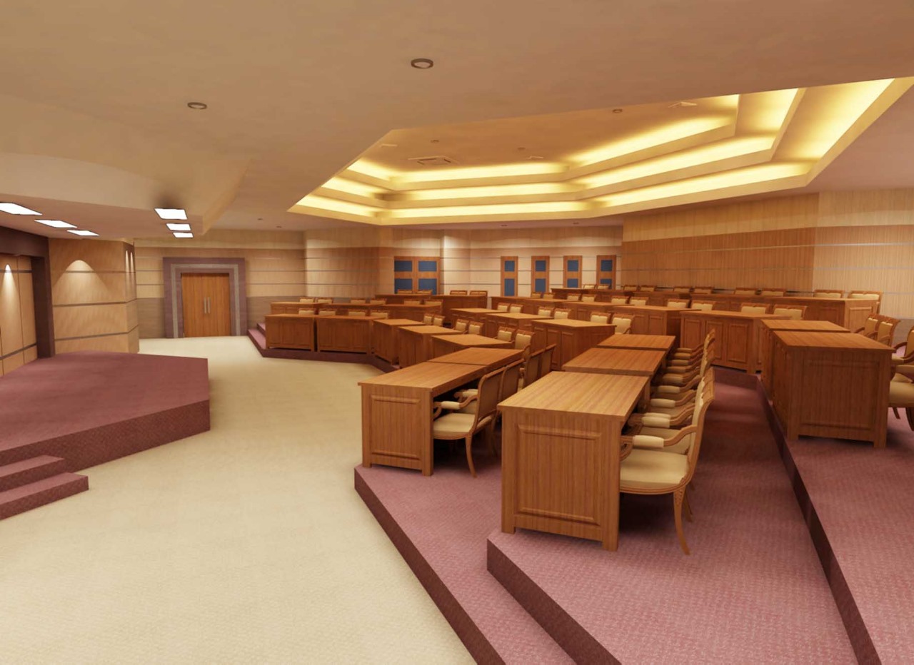INTERIOR REKTORAT UNNES SEMARANG